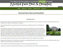 Tablet Screenshot of nurstedfarm.co.uk